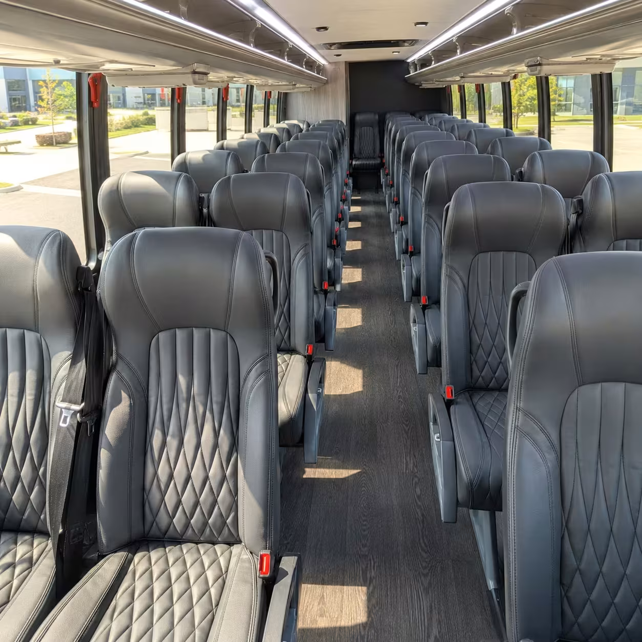 30 passenger minibus inside