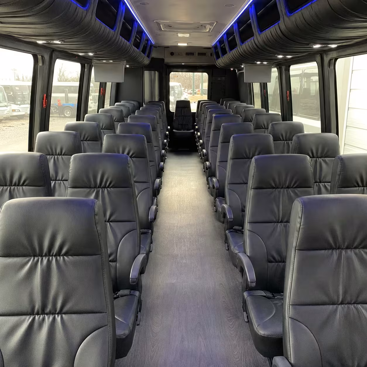 30 passenger minibus interior