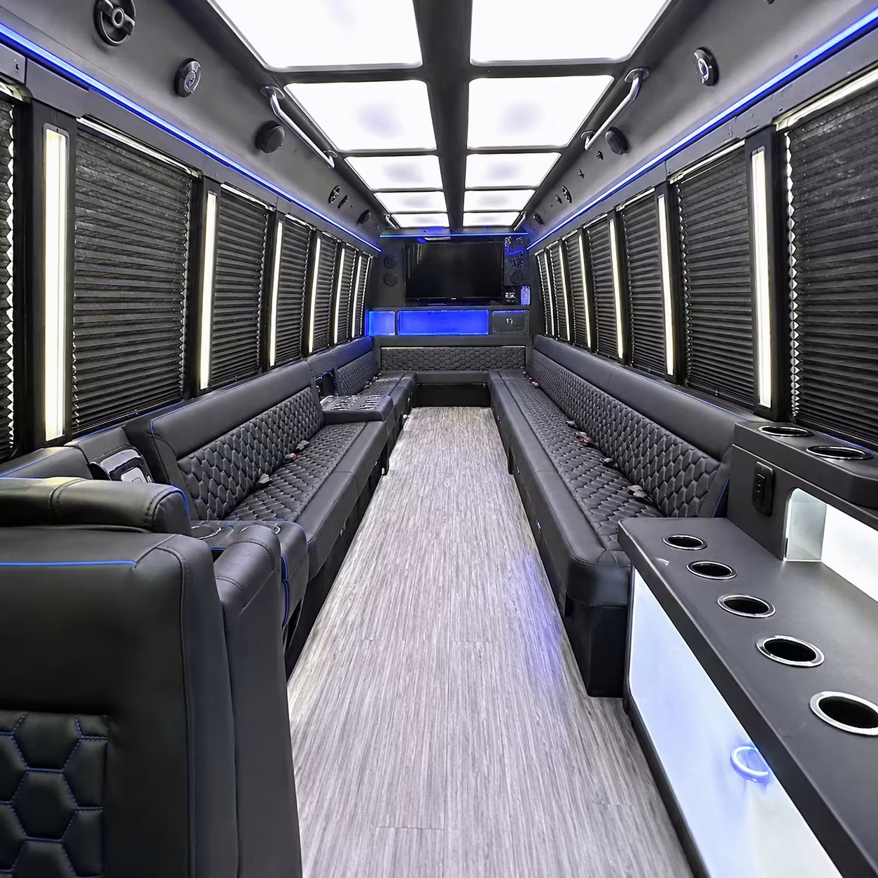 party bus interior