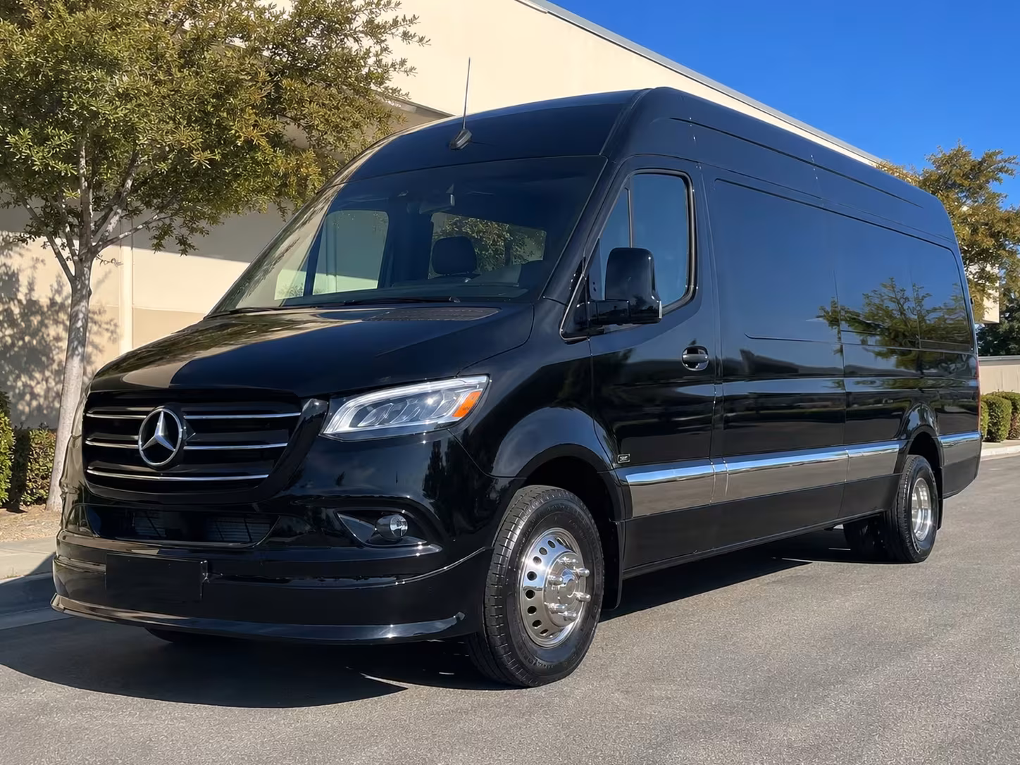 sprinter van with driver